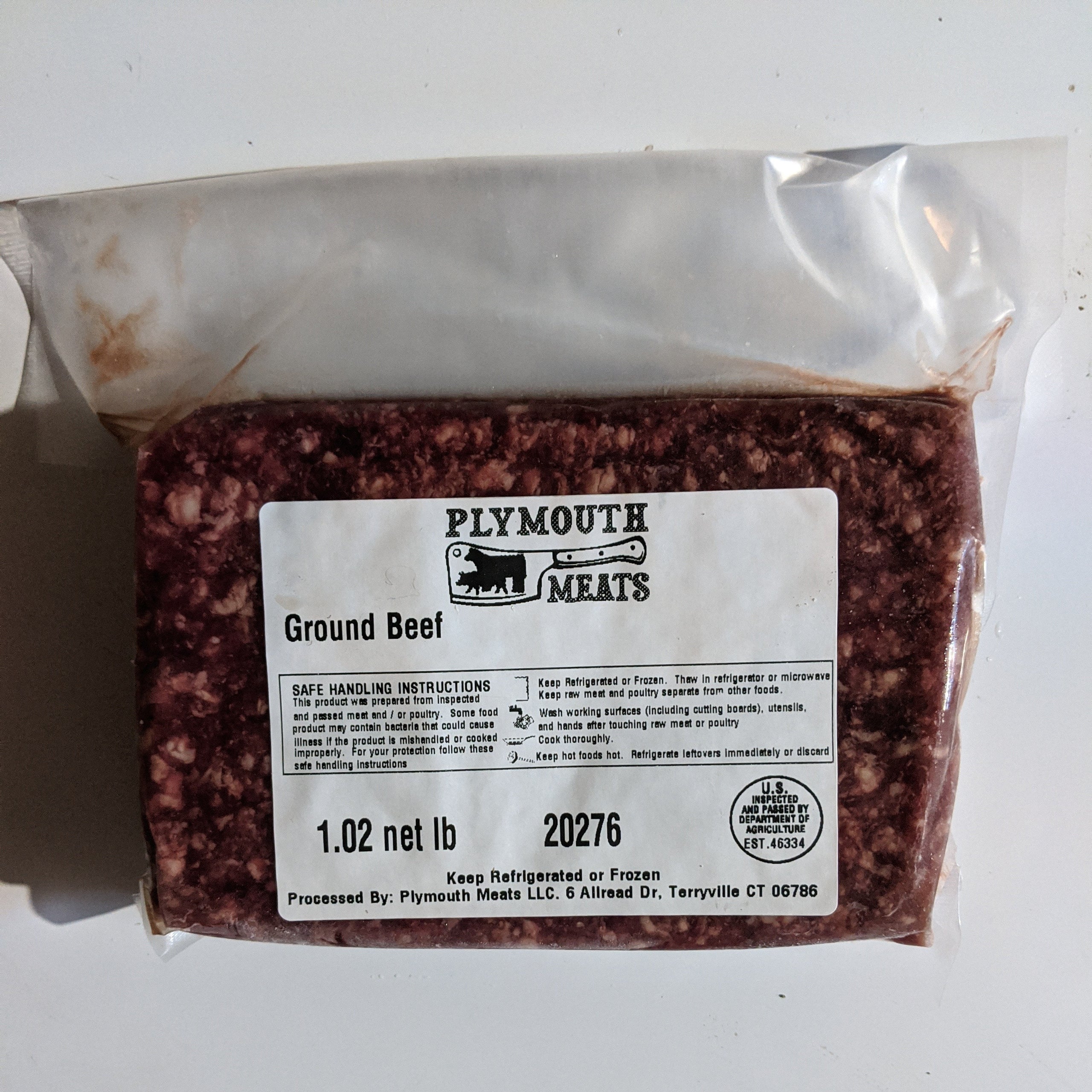 Ground Beef Bags, Meat Processing